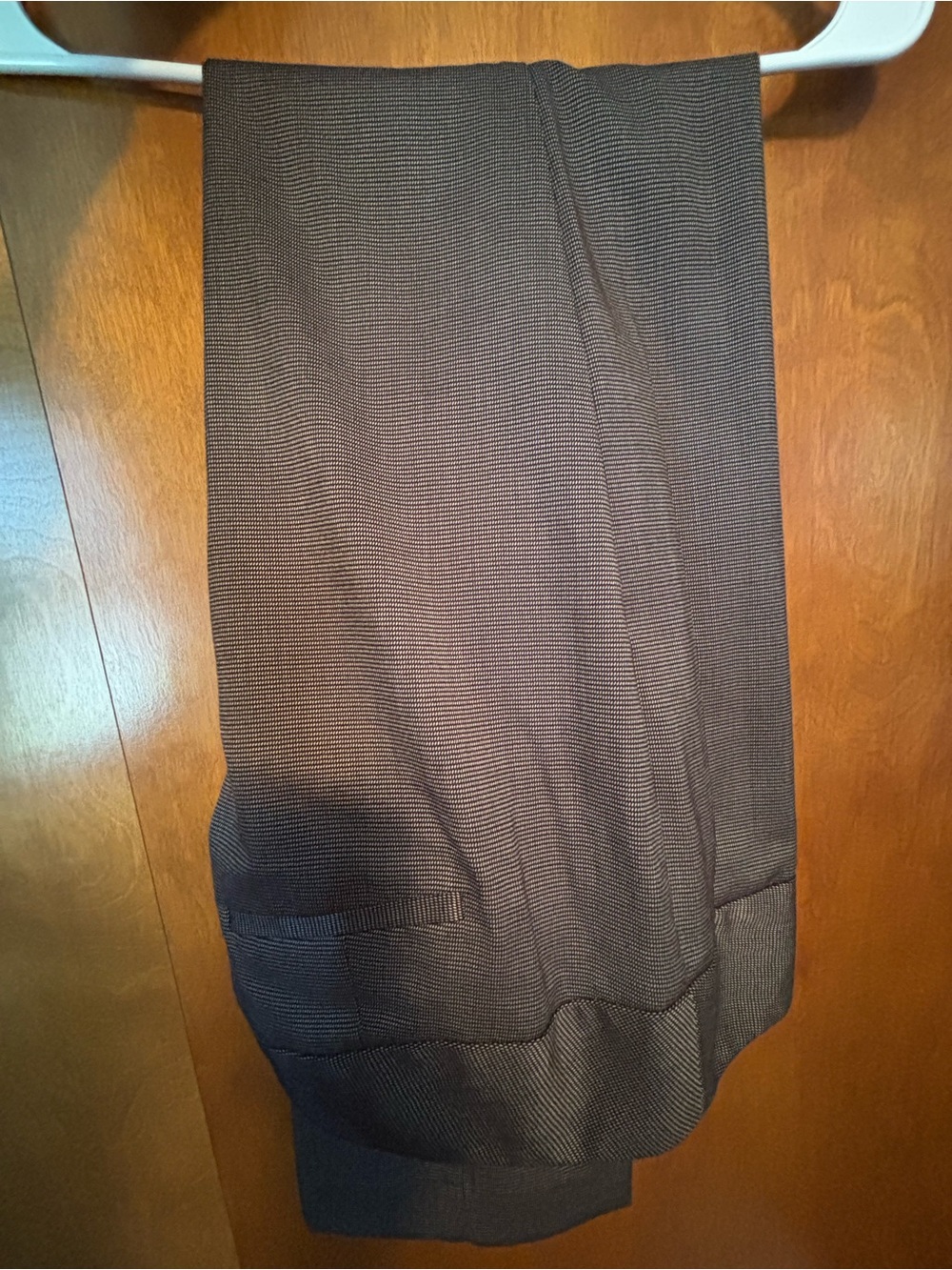 Women’s Classic Dress Pants - Dark Brown check